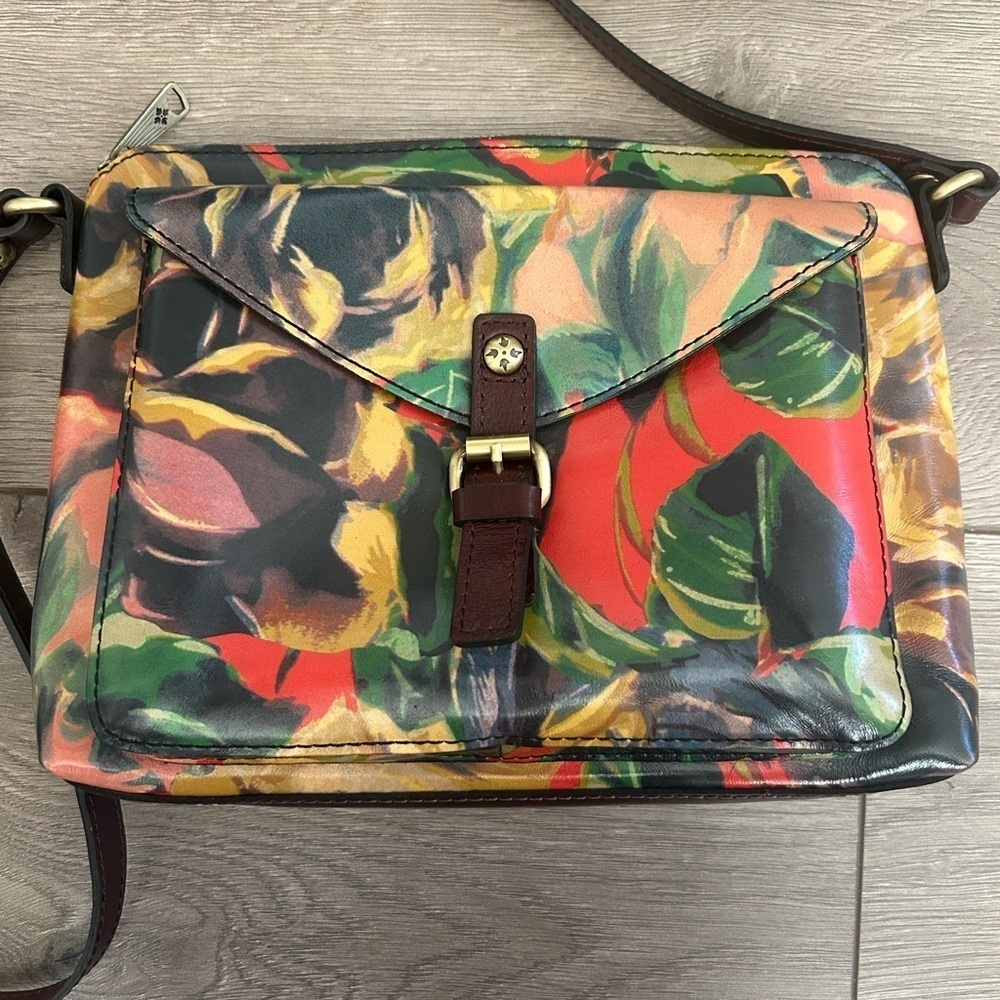 PATRICIA NASH Crossbody Purse with Floral Print - Picture 2 of 11